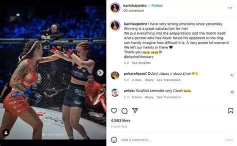 Two MMA fighters surprise crowd as they kiss during pre